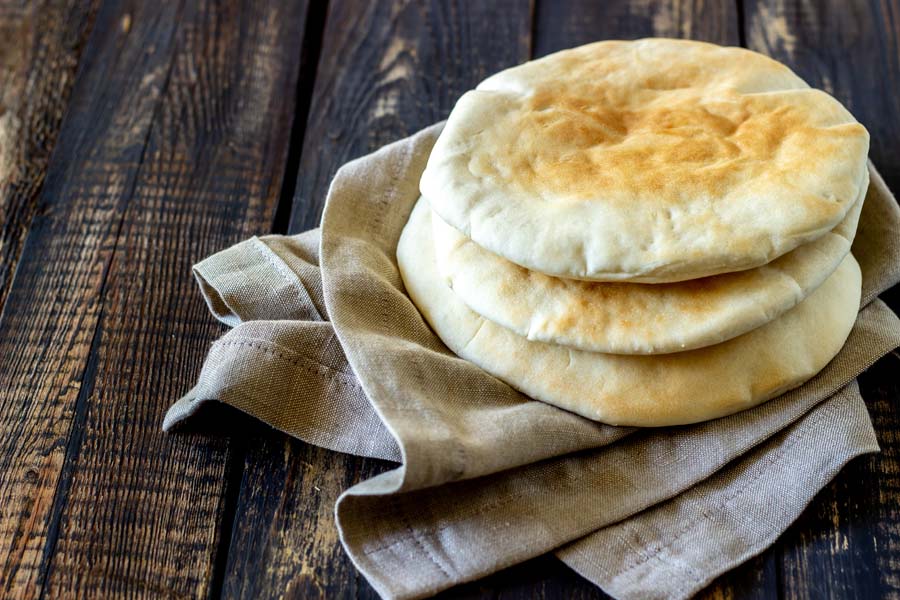 Moroccan Batbout Bread using a Lufthous