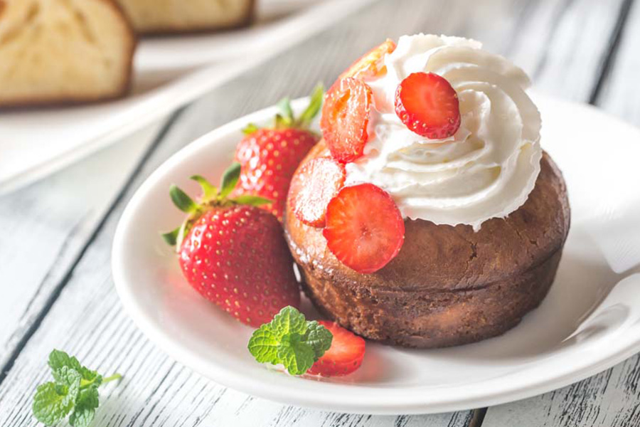 rum baba using a Thermomix