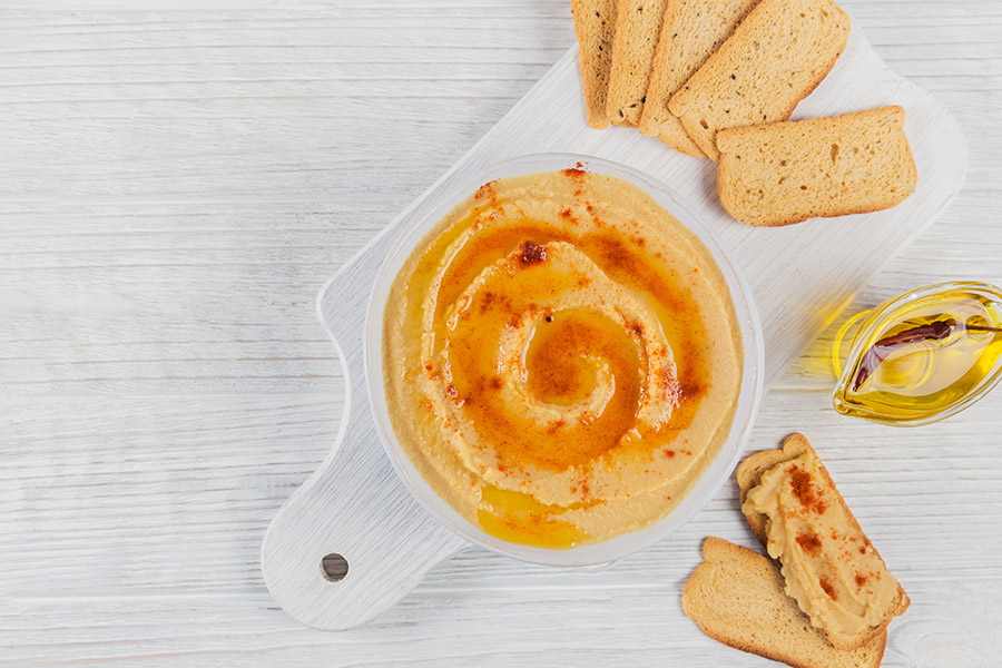 hummus utilizando un Silvercrest Monsieur Cuisine