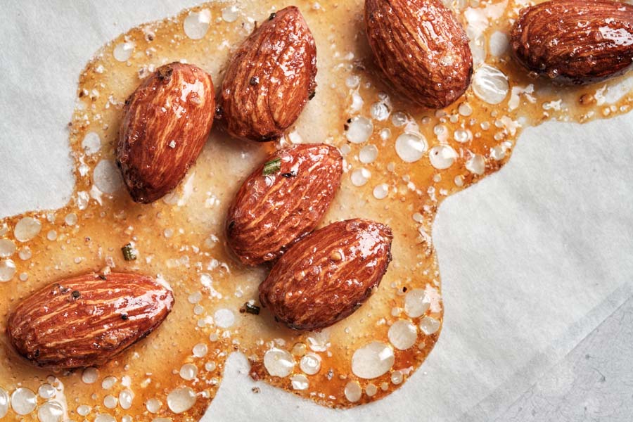 Almendras Glaseadas con Miel y Canela utilizando un Magimix Cook Expert