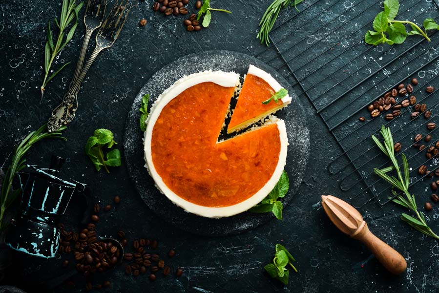 Apricot Bavarian using a Thermomix