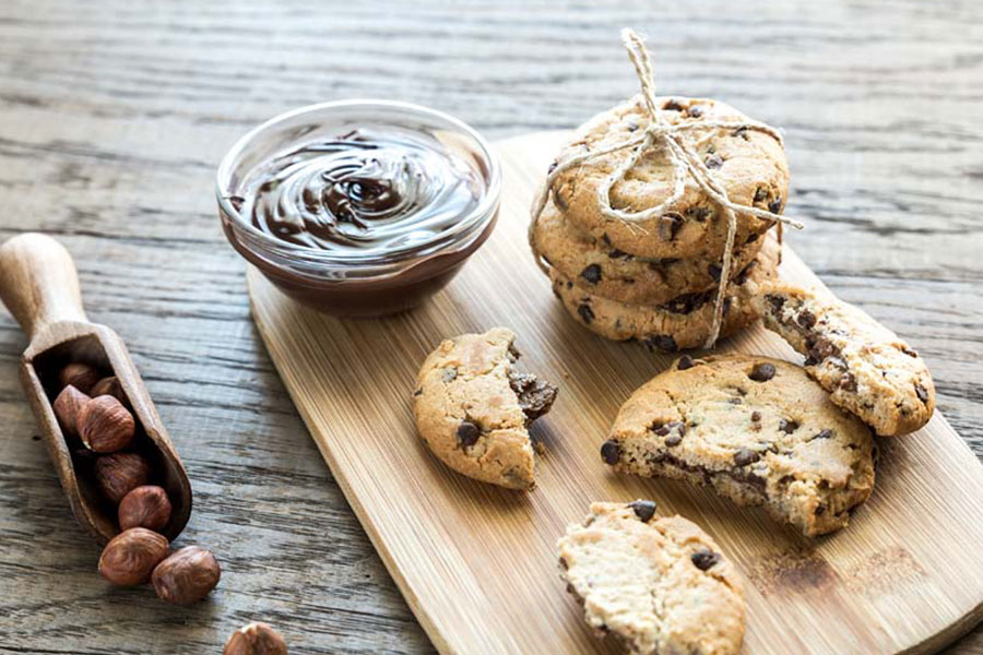 Cookies au Nutella utilisant un Moulinex i-Companion