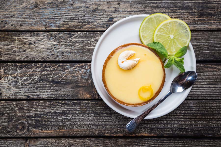 Mini cheesecakes au citron vert utilisant un Moulinex i-Companion