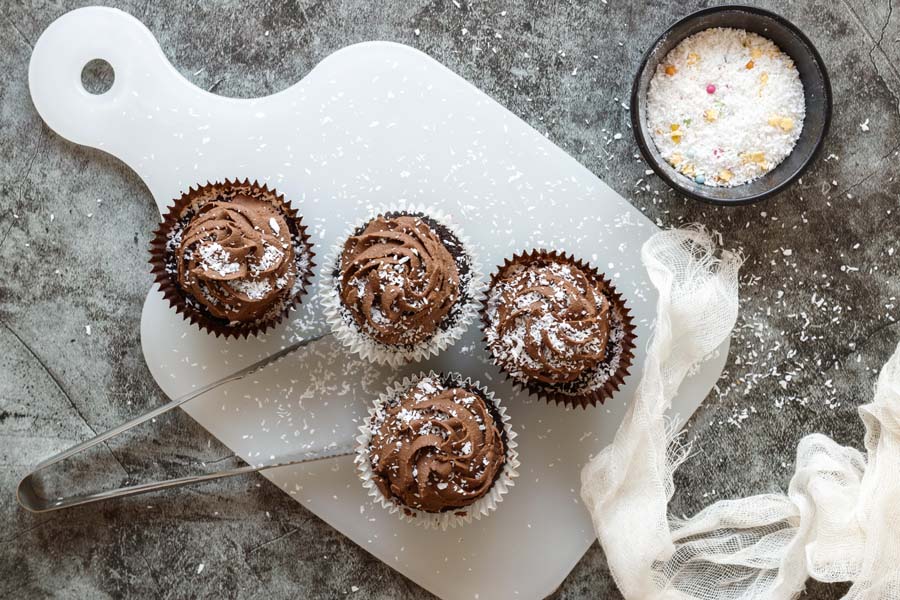 Magdalenas Oreo utilizando un Thermomix