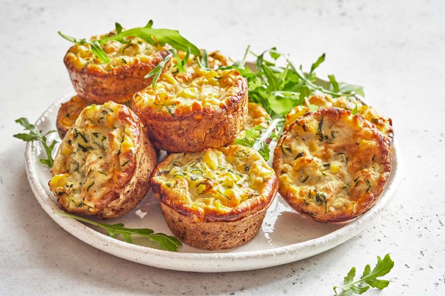 Bouchées de courgettes et mozzarella utilisant un Thermomix