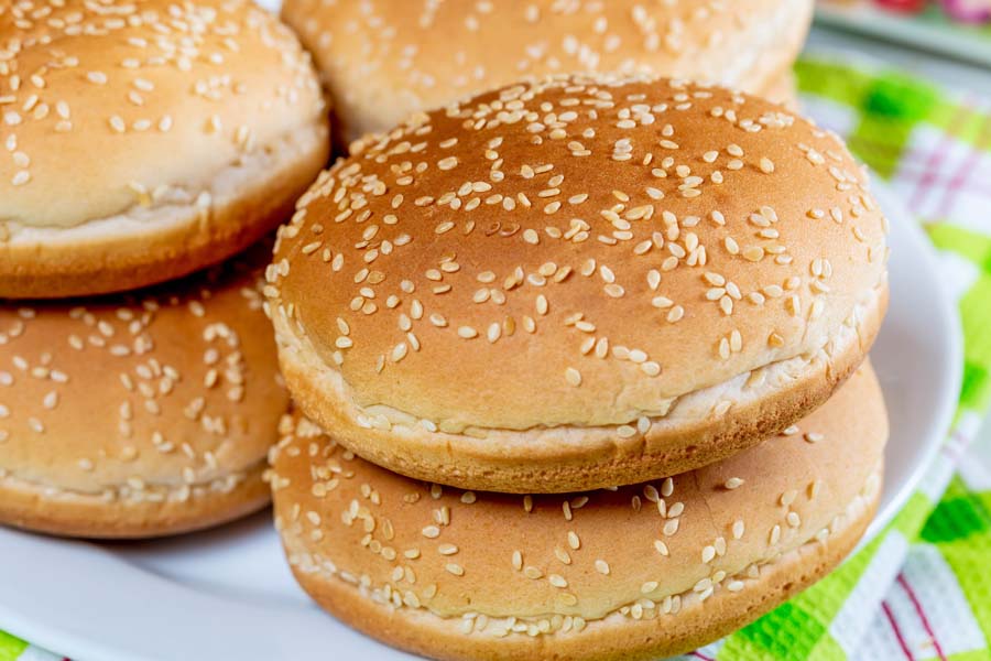 Panecillos brioche para hamburguesas utilizando un Thermomix