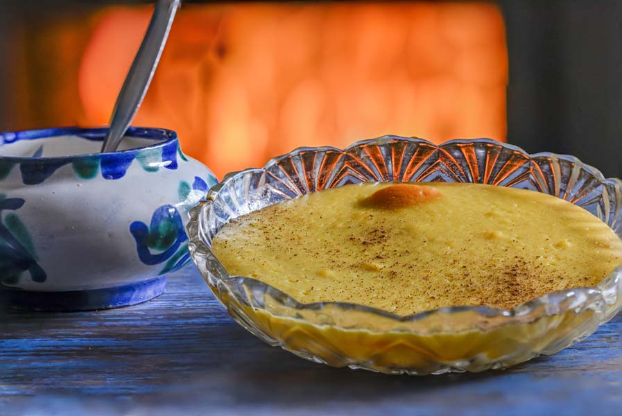 Crème aux oeufs utilisant un Thermomix