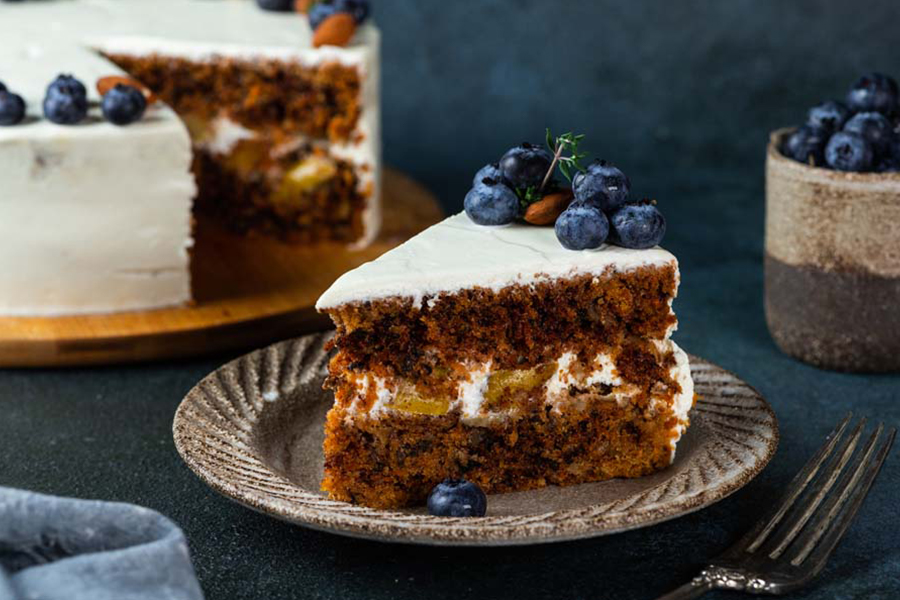 Carrot cake utilisant un Thermomix