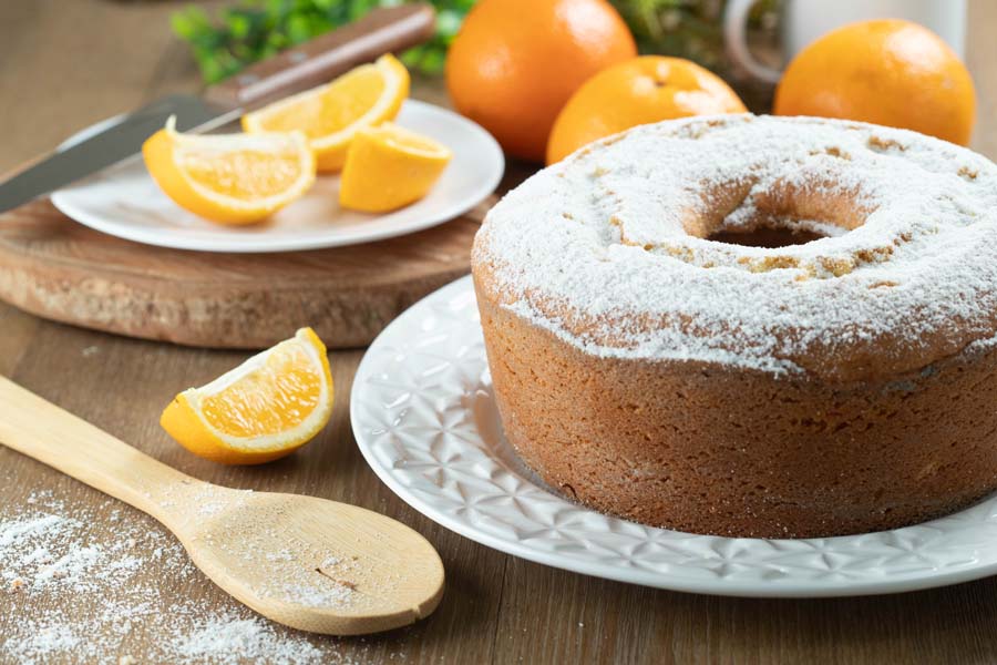 Orange cake using a Kenwood