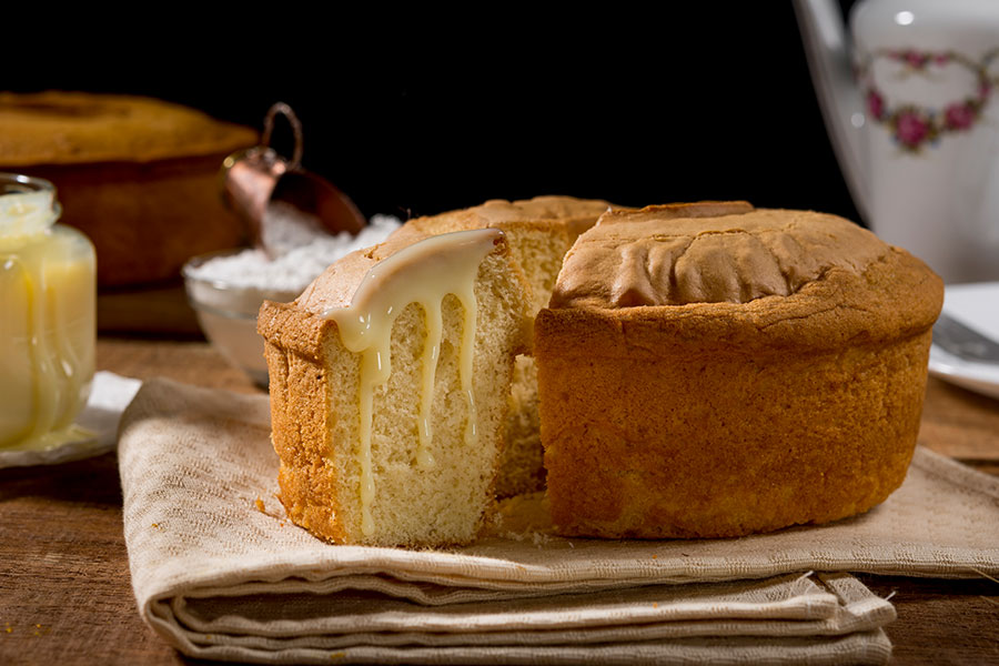 Pastel Chiffon de Naranja utilizando un Thermomix