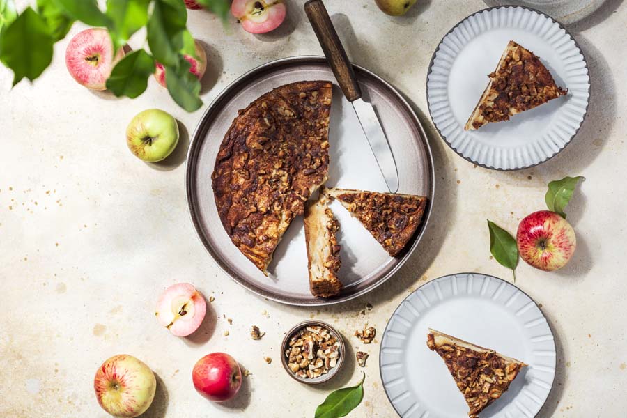 Clafoutis Crujiente de Manzana utilizando un Arthur Martin