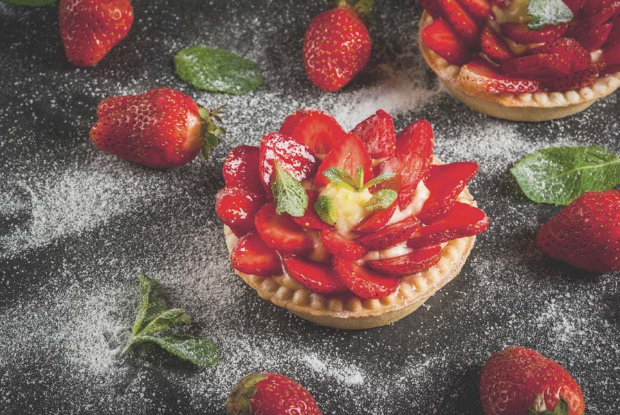 Strawberry Tartlets using a Thermomix