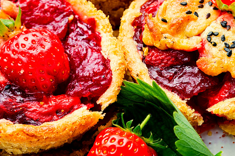 Strawberry & Puff using a Silvercrest Monsieur Cuisine