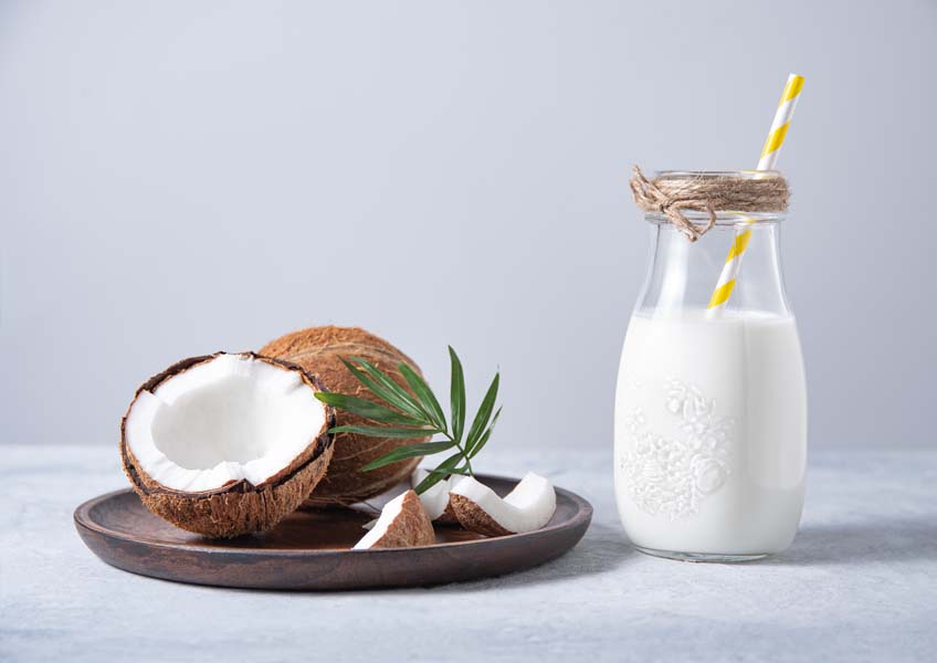 Lait de Coco Fait Maison utilisant un Lufthous