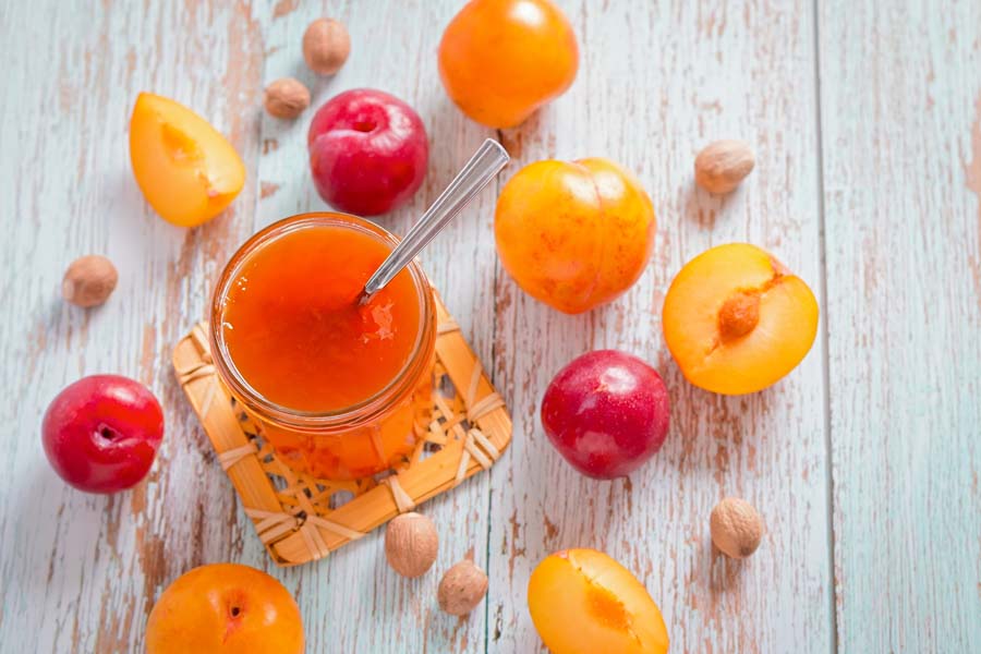 Confiture de mirabelles utilisant un Thermomix