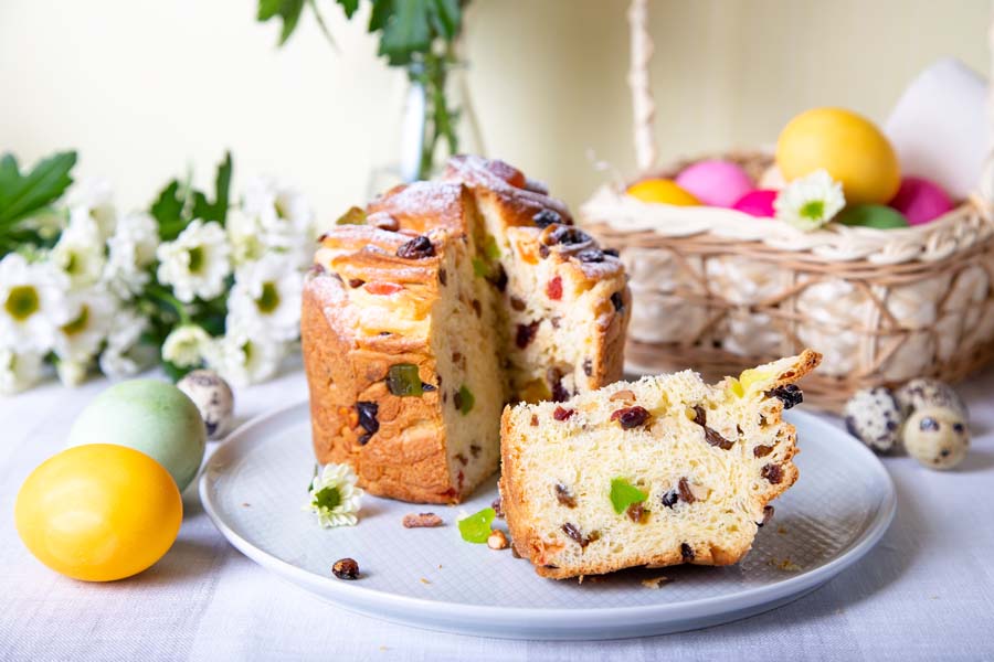 Cake aux fruits confits utilisant un Thermomix