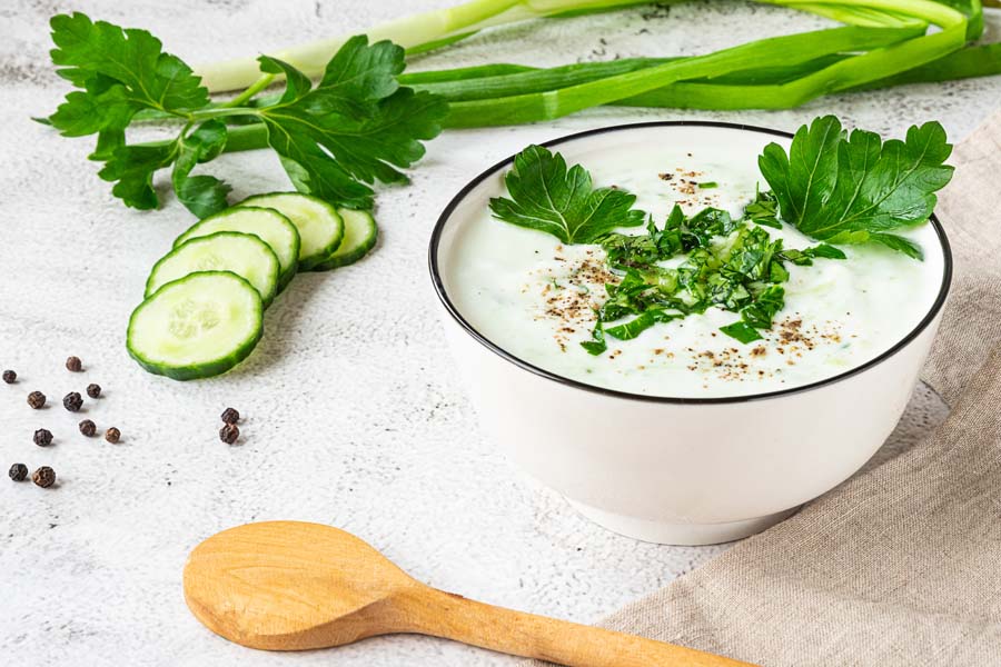 Tzatziki Fácil y Rápido utilizando un Thermomix