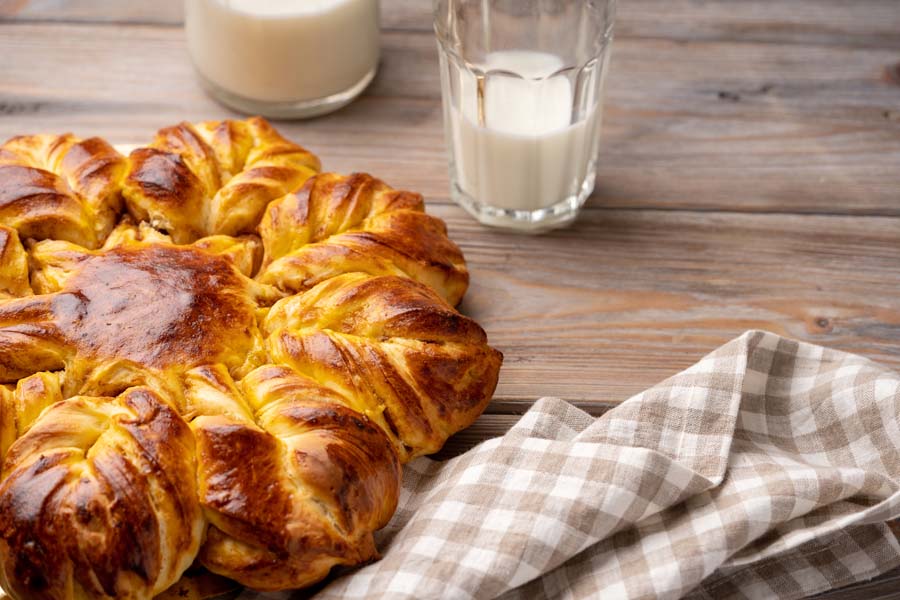 Pain étoile au Nutella utilisant un Thermomix