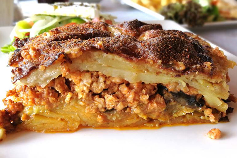 Moussaka utilisant un Silvercrest Monsieur Cuisine