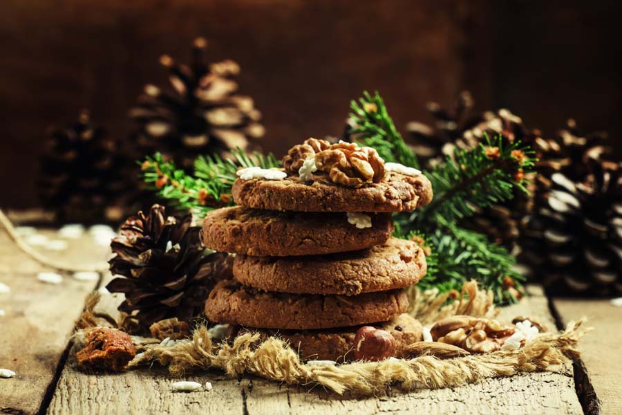 Galletas de Nueces y Roquefort utilizando un Thermomix