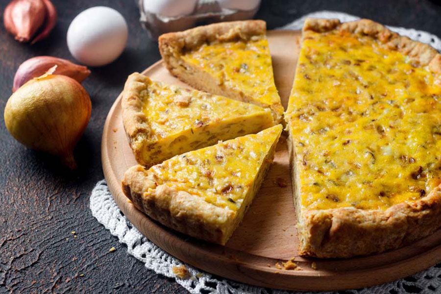 Onion Tart using a Silvercrest Monsieur Cuisine