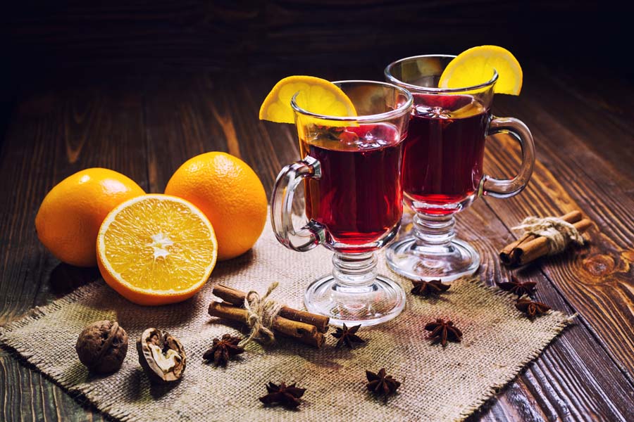 Vin chaud aux épices de Noël utilisant un Fagor