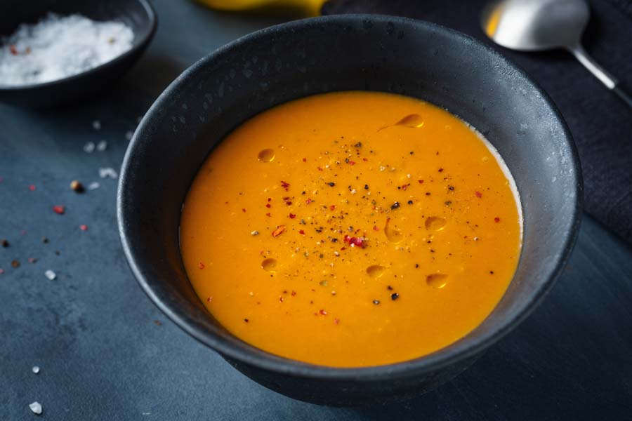 Delicia de Zanahoria al Curry utilizando un Silvercrest Monsieur Cuisine