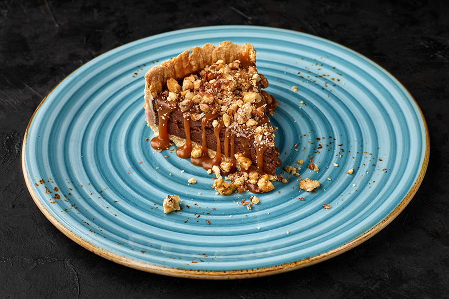 Tarta de Chocolate y Mantequilla de Cacahuete utilizando un Thermomix