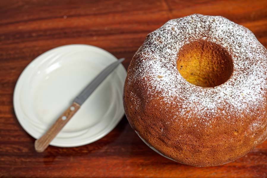 Breton Pound Cake using a klarstein