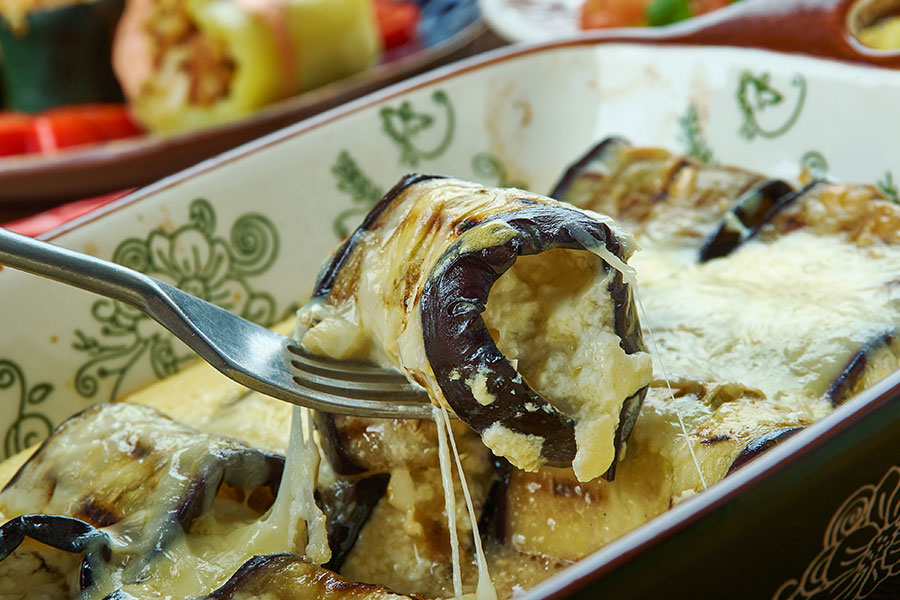 Eggplant Cannelloni using a Thermomix