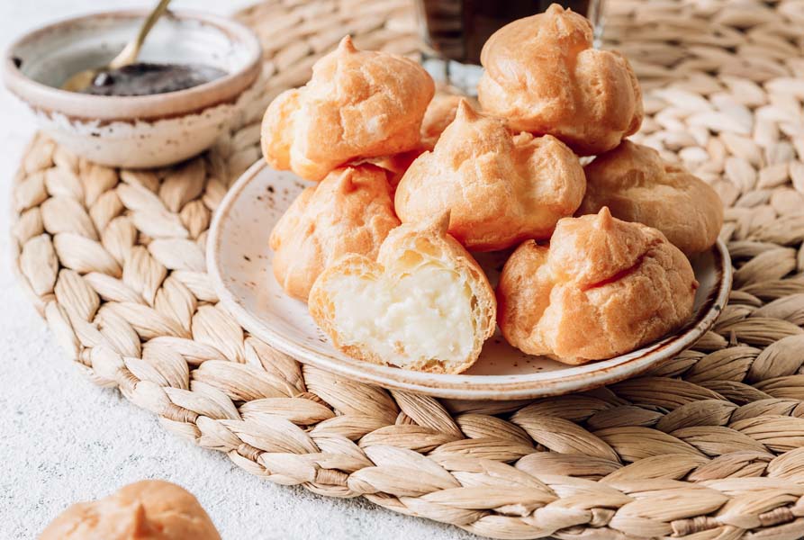 Cream Puffs using a Thermomix
