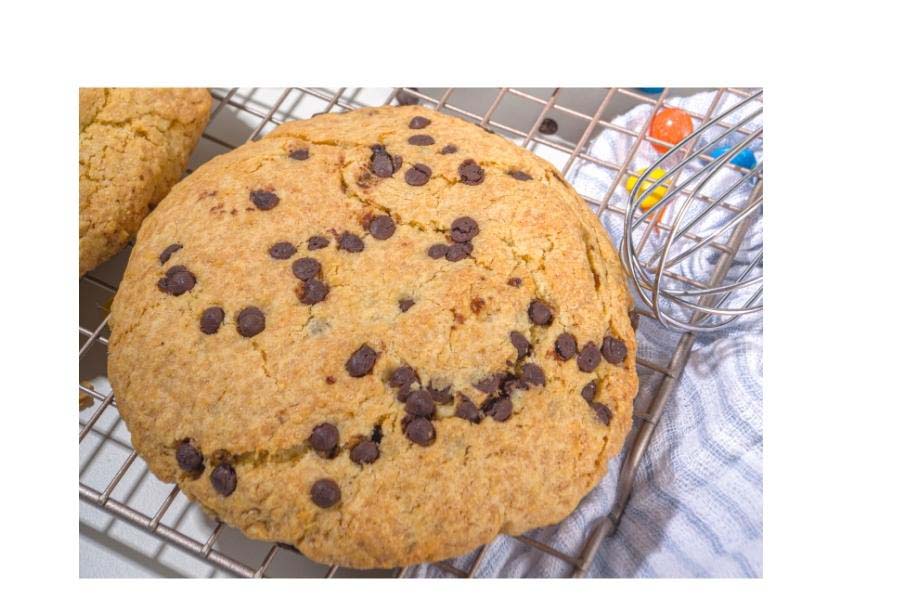 Giant Chocolate Chip Cookie using a Thermomix