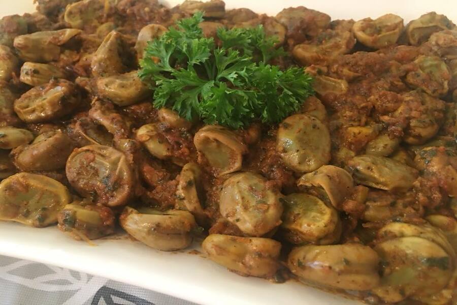 Fèves à la marocaine utilisant un Silvercrest Monsieur Cuisine