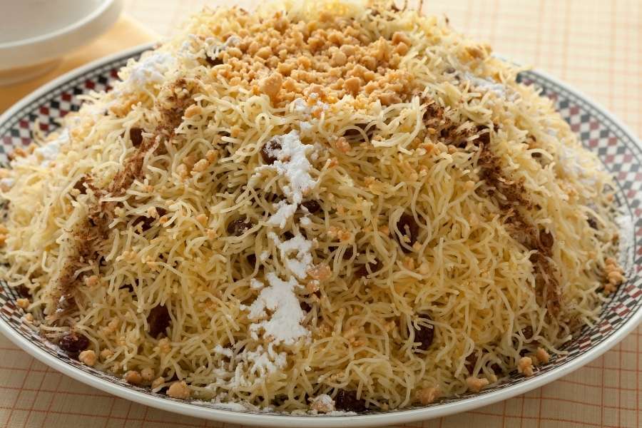 Seffa medfouna utilisant un Thermomix