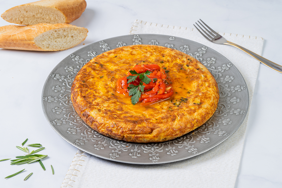 tortilla española utilizando un Fagor