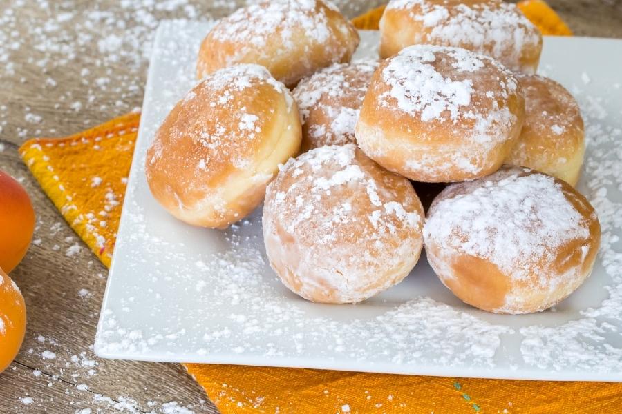 دونات المانجو والبابايا باستخدام Thermomix