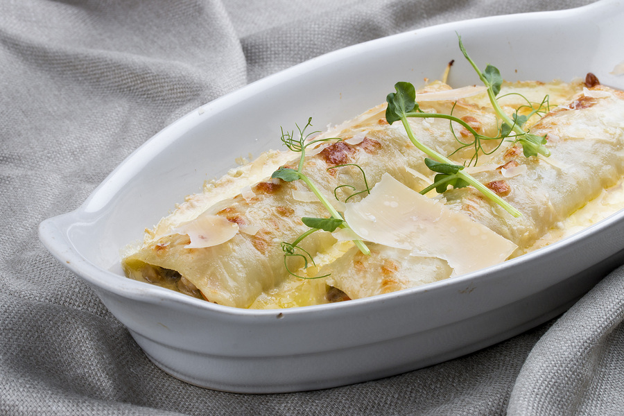 Canelones de ricota utilizando un Aldi