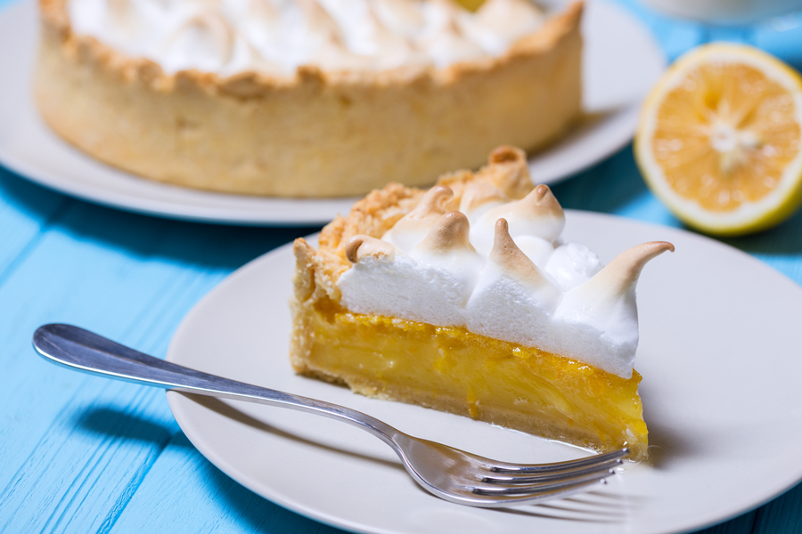 Pastel de merengue de limón utilizando un Thermomix