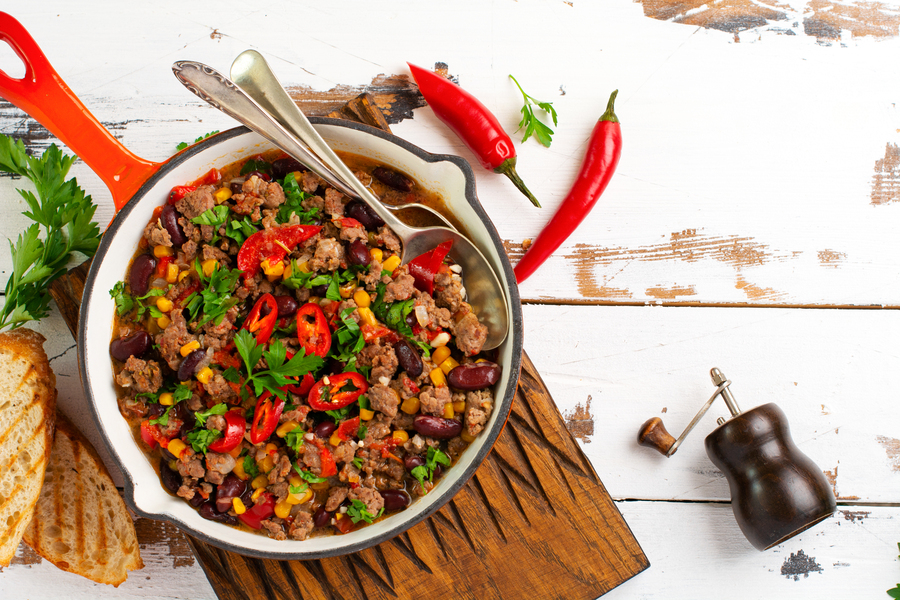 Emincé de bœuf à la mexicaine utilisant un Thermomix