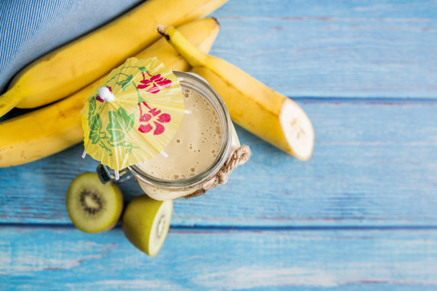 Banana-kiwi-passion fruit nectar using a Create