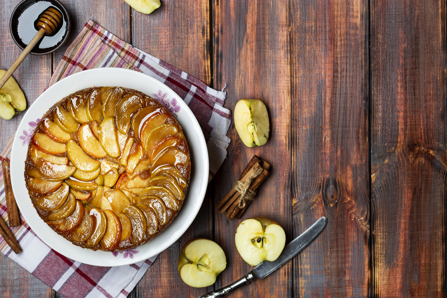 Far aux pommes utilisant un Thermomix