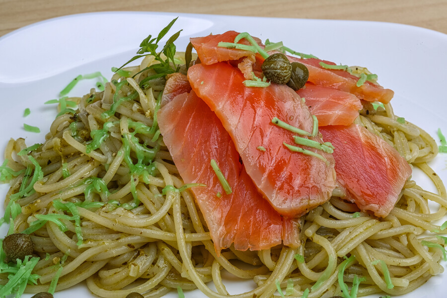 Pasta de salmón ahumado utilizando un Cecotec