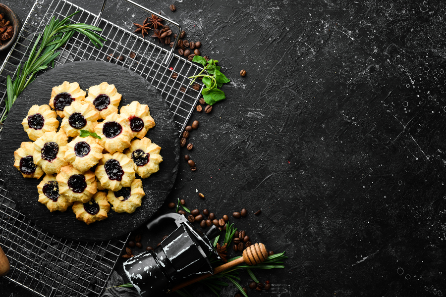galletas de cereza utilizando un Kenwood