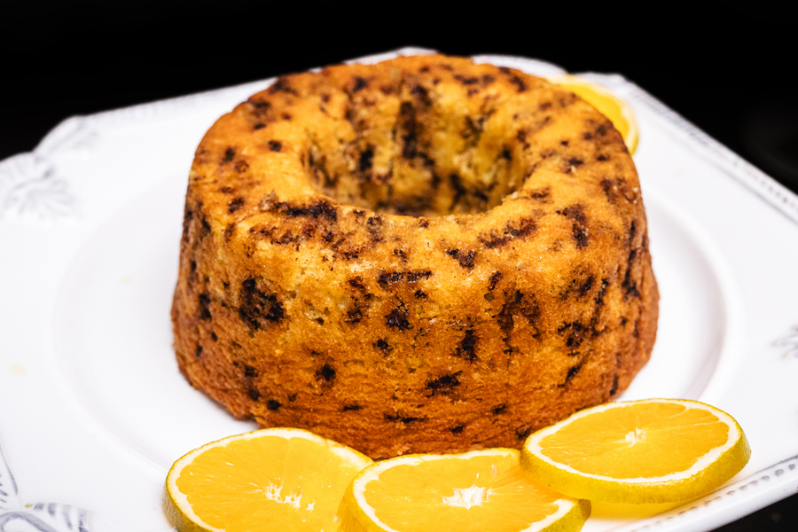 pastel de naranja utilizando un Thermomix