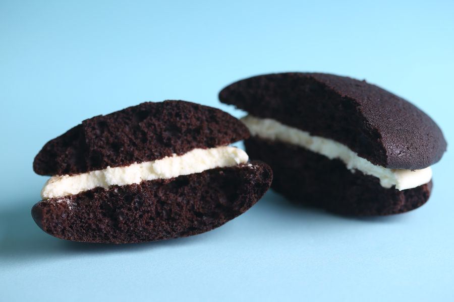 Galletas rellenas tipo Oreo utilizando un Thermomix