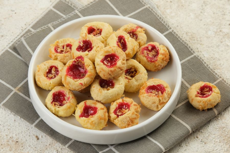 Galletas Suecas de Dedo con Frambuesa utilizando un Create