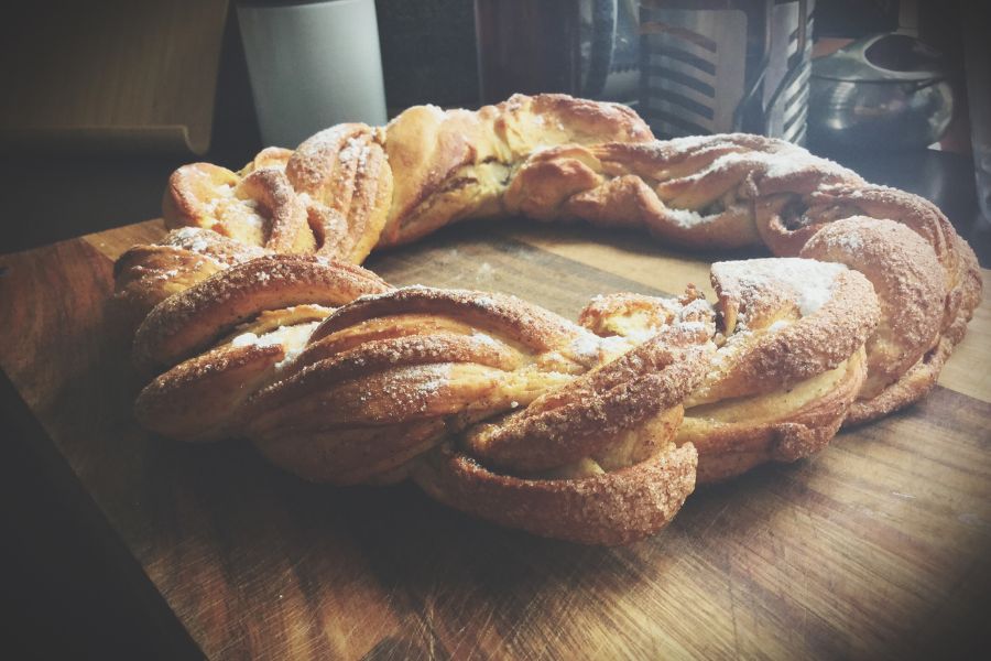 Estonian Kringle Crown using a klarstein