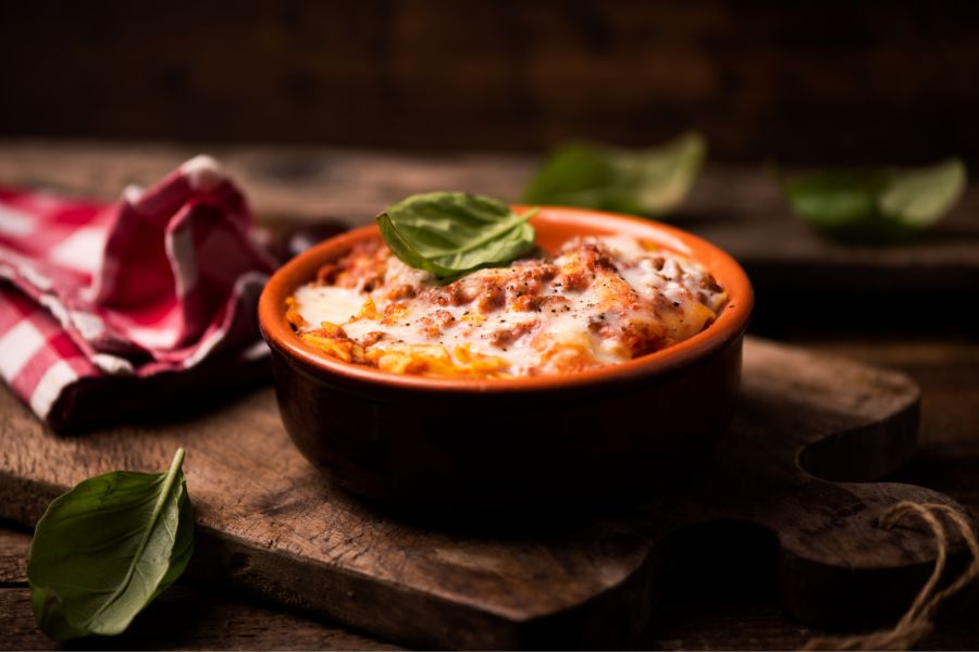 Pizza Pasta Soup using a Silvercrest Monsieur Cuisine