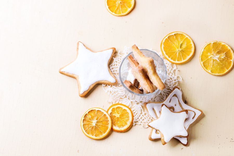 Galletas de Estrella de Limón utilizando un Thermomix
