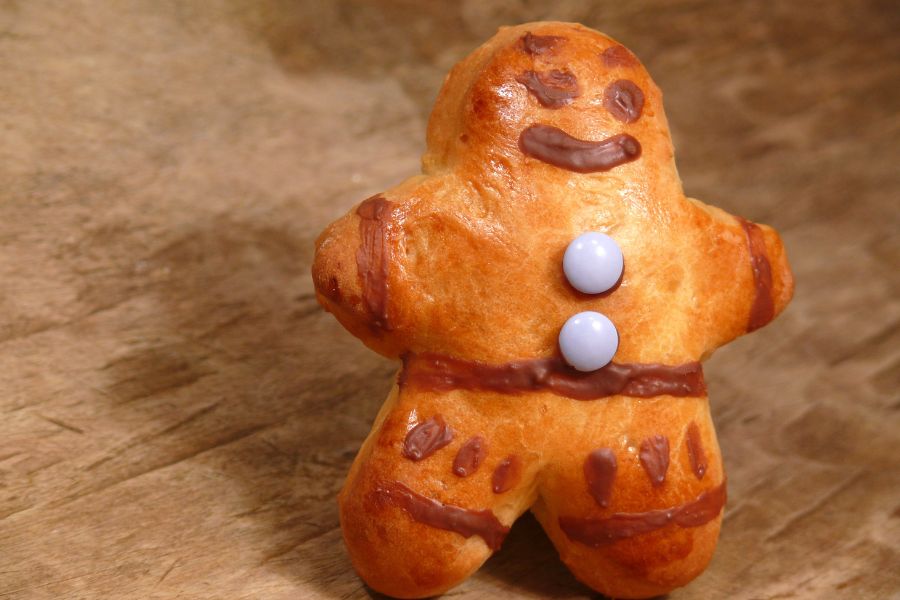 Mannele: Un dulce bollo de brioche utilizando un Fagor